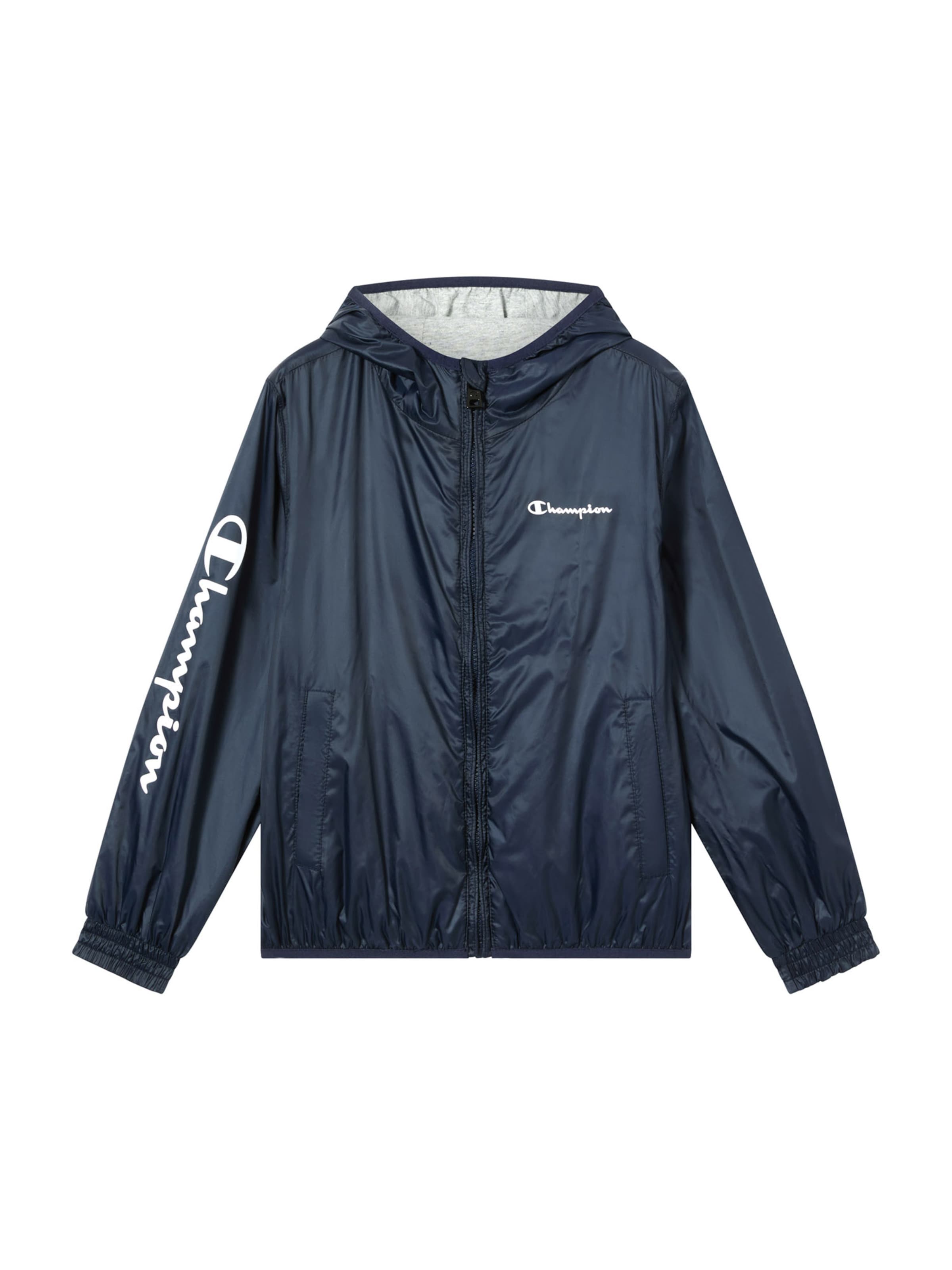 Champion Authentic Athletic Apparel Přechodná bunda – modrá: přední strana