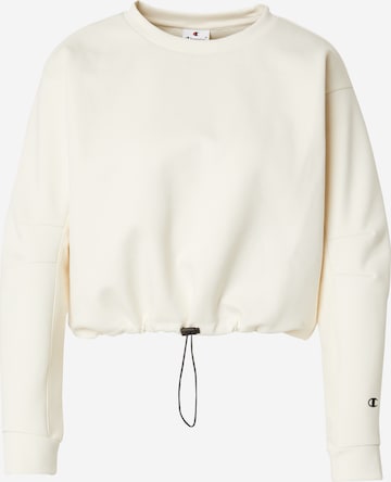 Sweat-shirt Champion Authentic Athletic Apparel en jaune : devant