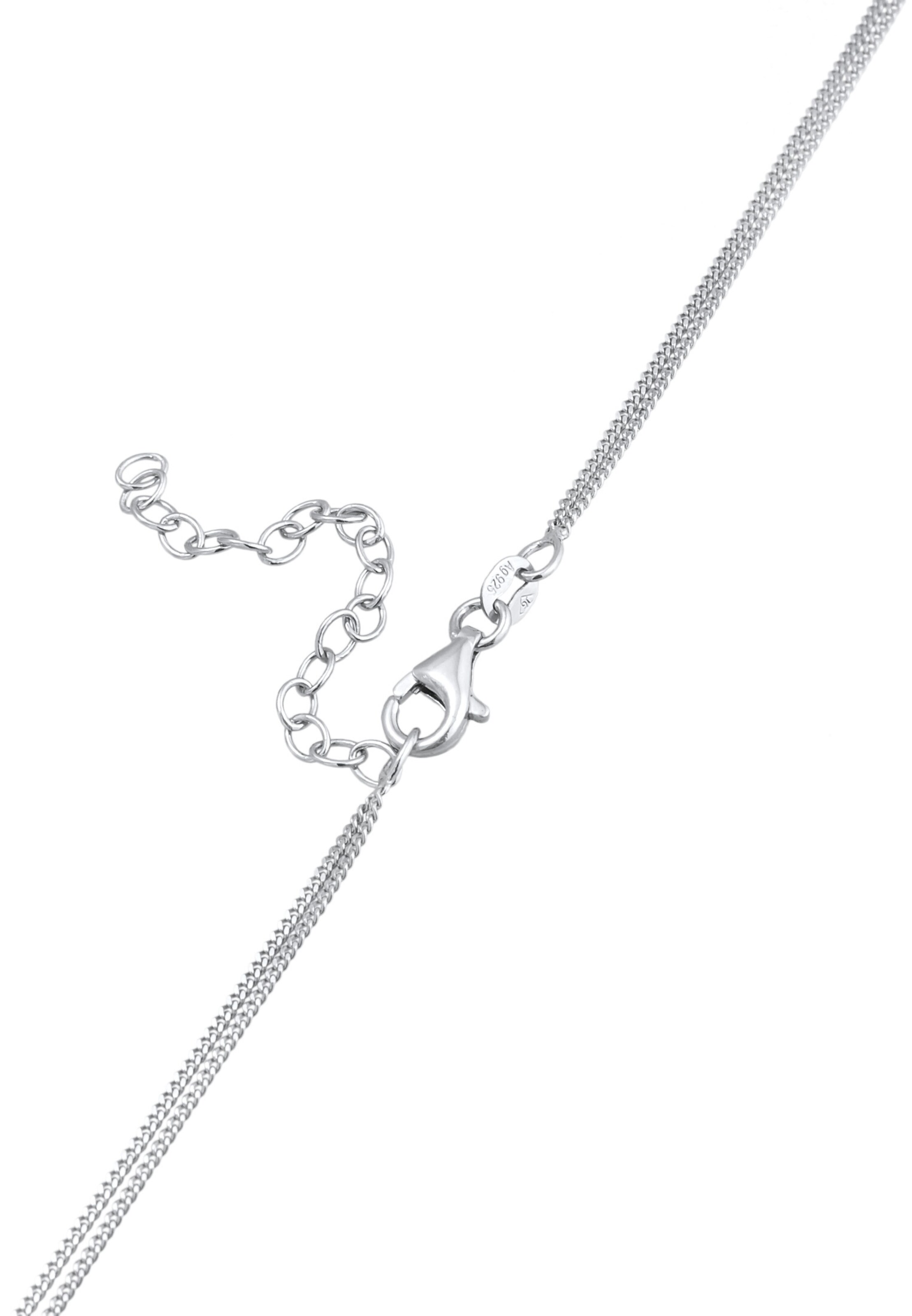 ELLI Kette 'Plättchen' in Silber