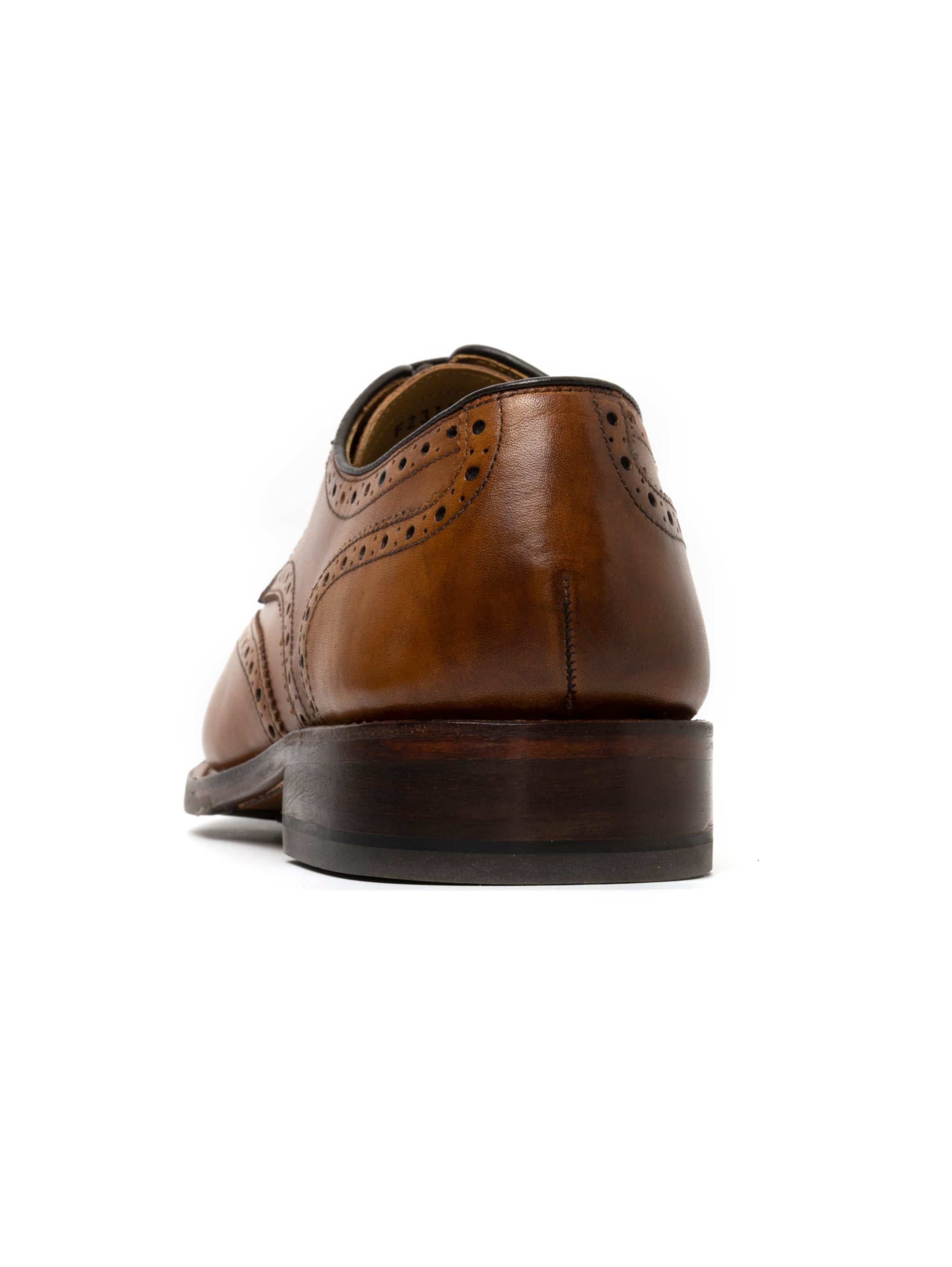 Gordon & Bros - Sapato com atacadores 'Levet' em castanho