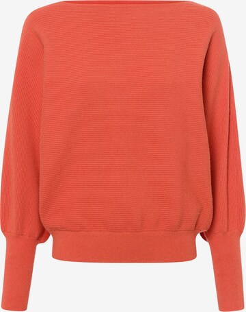 Pullover di zero in arancione: frontale