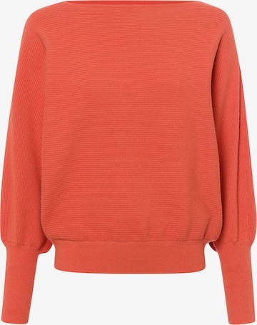 Pull-over zero en orange : devant