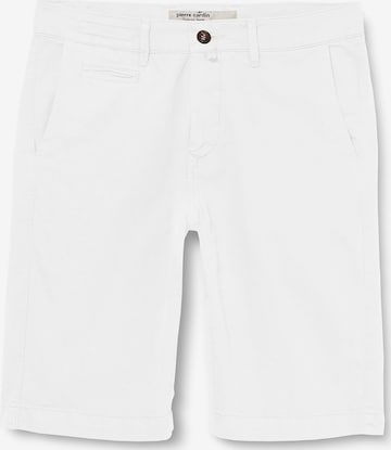 PIERRE CARDIN Regular Chino Pants in White: front