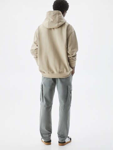 Pull&Bear Regular Cargo Pants in Grey