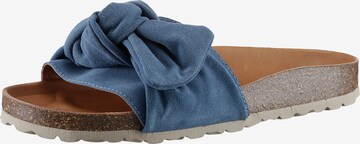 VERBENAS Mules in Blue: front