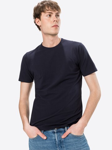 T-Shirt s.Oliver BLACK LABEL en bleu : devant