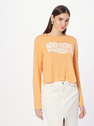 QS Shirt in Orange: front