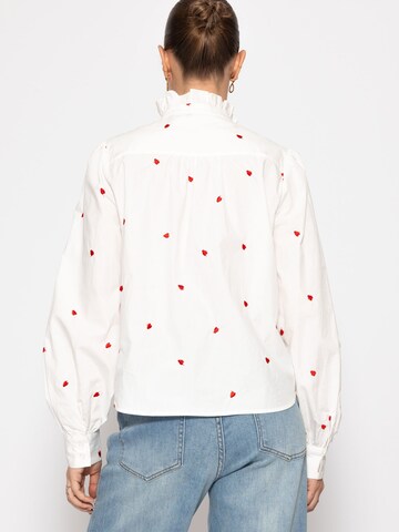 SASSYCLASSY Blouse in White