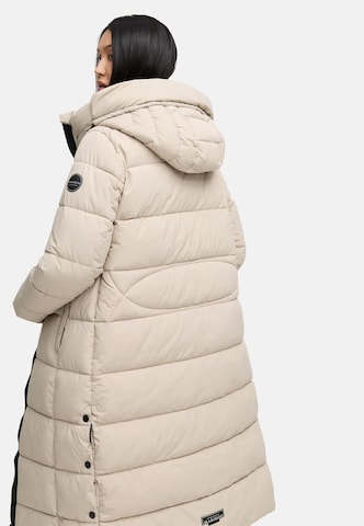 MARIKOO Winter coat 'Nadeshikoo XVI' in Beige