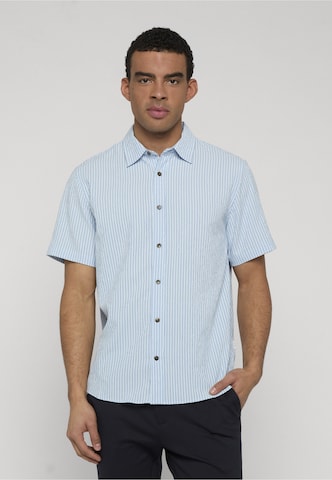 Regular fit Camicia 'Bimme' di INDICODE JEANS in blu: frontale