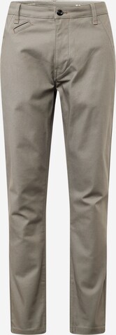 G-Star RAW Slim fit Chino trousers 'Bronson 2.0' in Grey: front