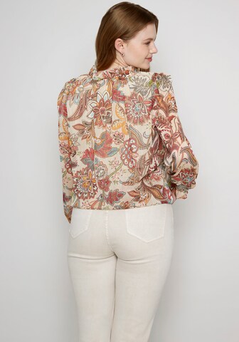 ZABAIONE Bluse in Beige