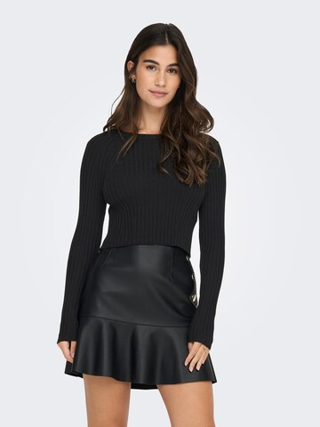 ONLY Pullover in Schwarz: Vorderseite