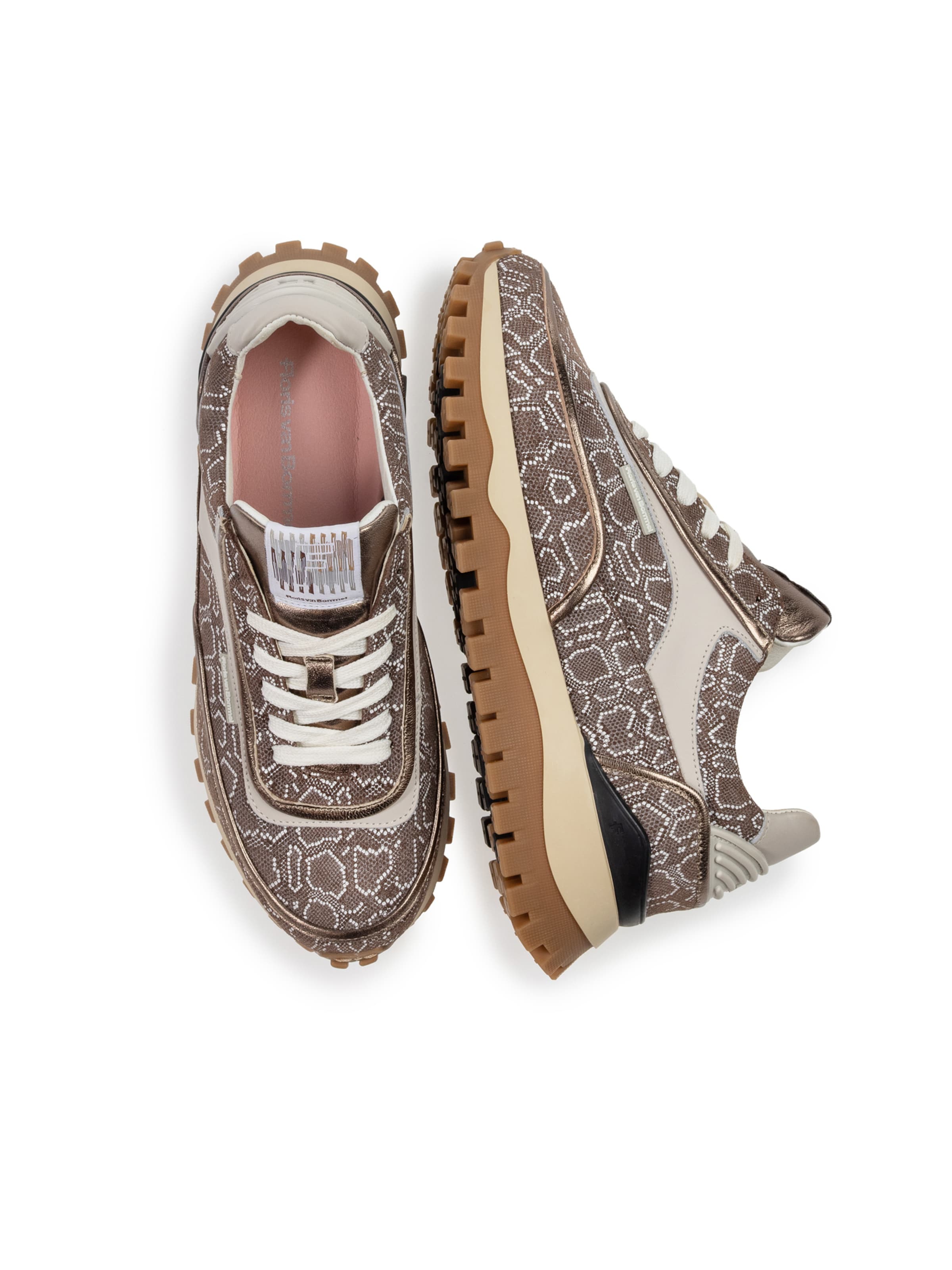 Sneaker bassa 'Grommi 02' di Floris van Bommel in marrone