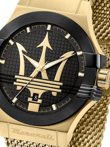 Maserati Analoog horloge in Goud