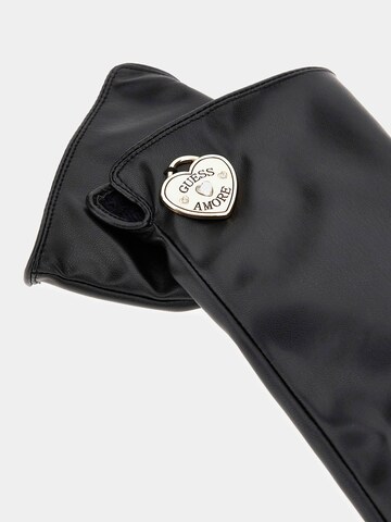 GUESS Fingerhandschuhe in Schwarz