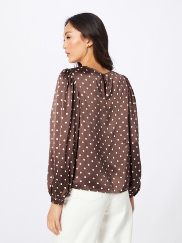 OBJECT - Blusa 'SUTANNA' en marrón