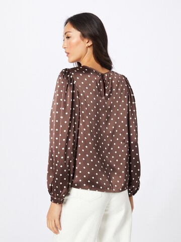 OBJECT - Blusa 'SUTANNA' em castanho