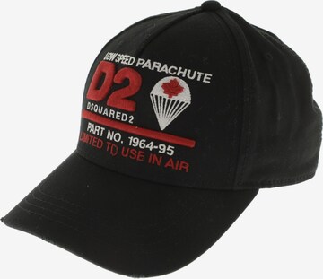 DSQUARED2 Hut oder Mütze One Size in Schwarz: predná strana