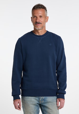 DreiMaster Vintage Sweatshirt 'Takelage' in Blau: Vorderseite