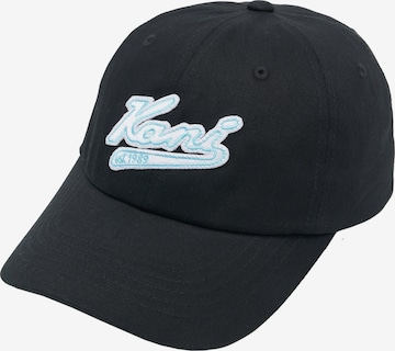 Karl Kani Cap 'Varsity' in Schwarz: predná strana