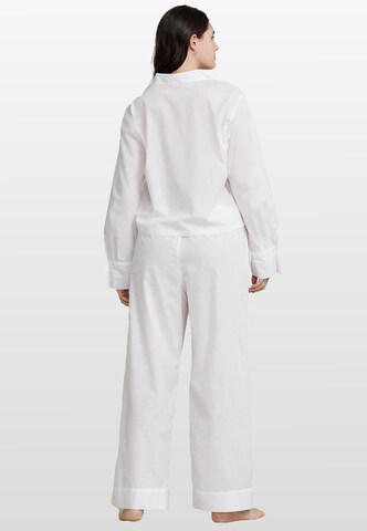 Pyjama ' Long Sleeve PJ Set ' Polo Ralph Lauren en blanc