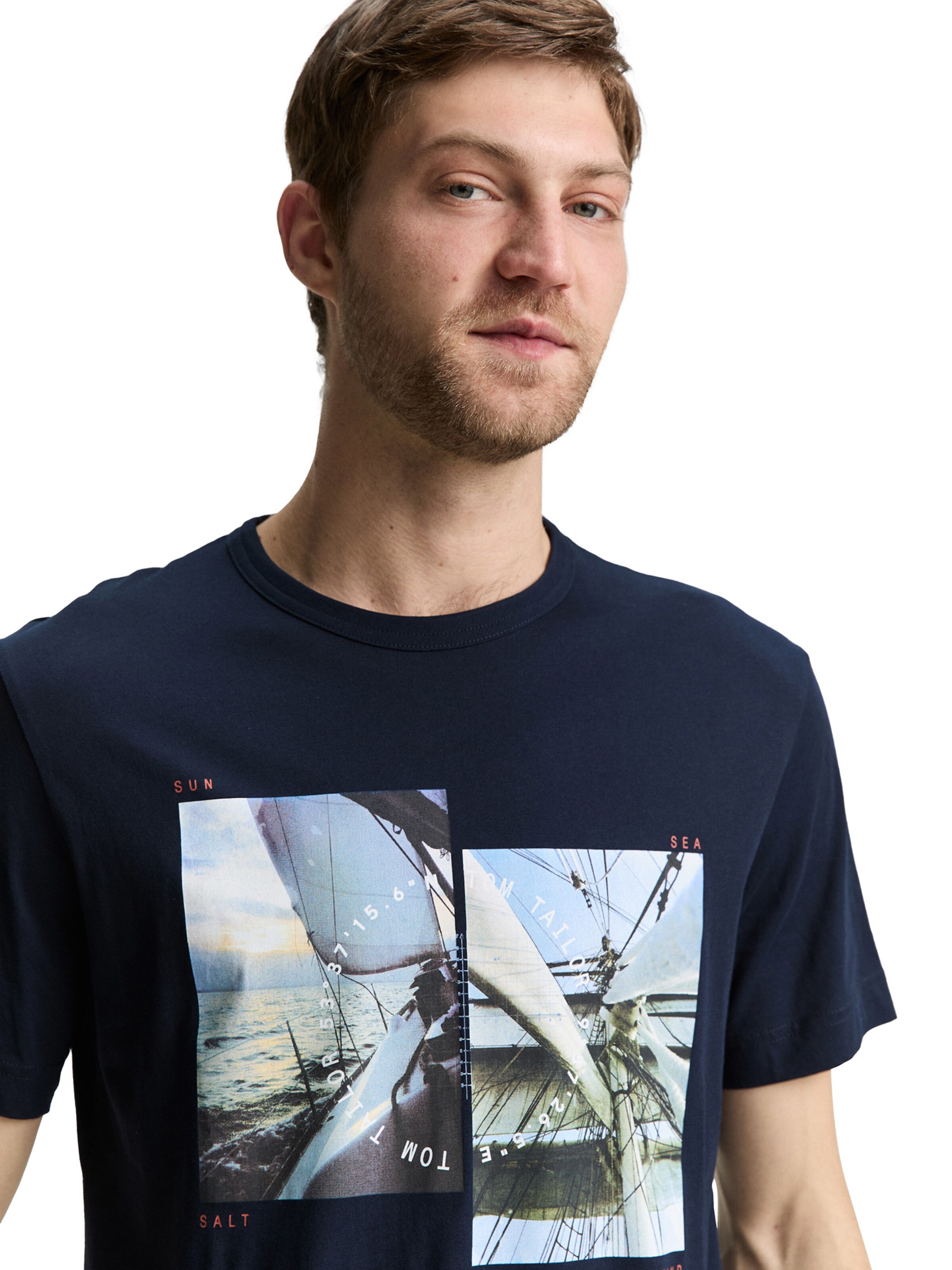 TOM TAILOR - Camisa em azul