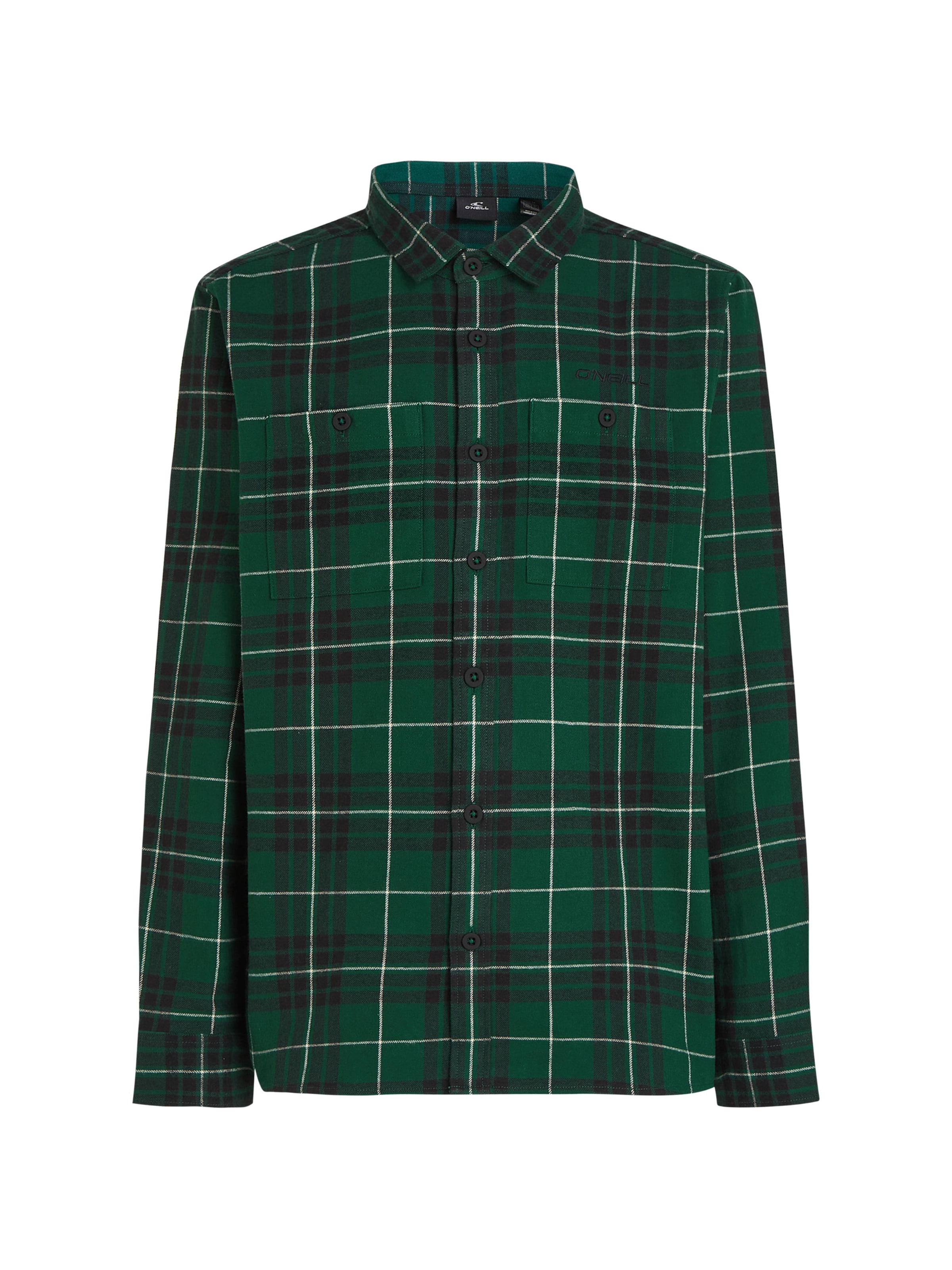 O'NEILL Regular fit Srajca | zelena barva: sprednja stran