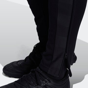 ADIDAS PERFORMANCE Tapered Workout Pants in Black