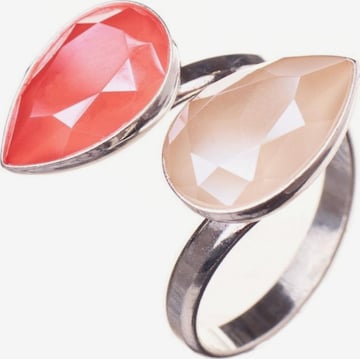 THE GEM STORIES JEWELRY - Anillo 'Coral Ivory Ring' en naranja: frente