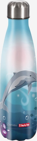 STEP BY STEP Drinkfles in Blauw: voorkant
