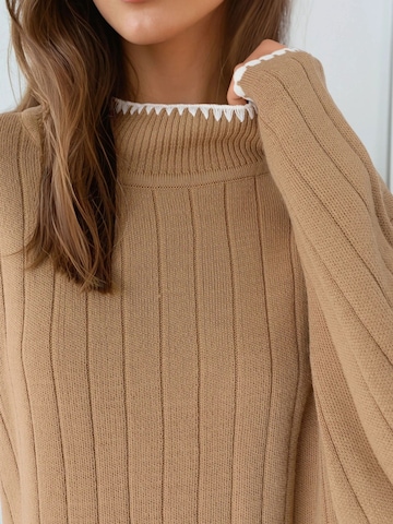 Pullover di My fashion in marrone