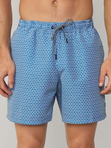 Hackett London Badeshorts in Blau: Vorderseite
