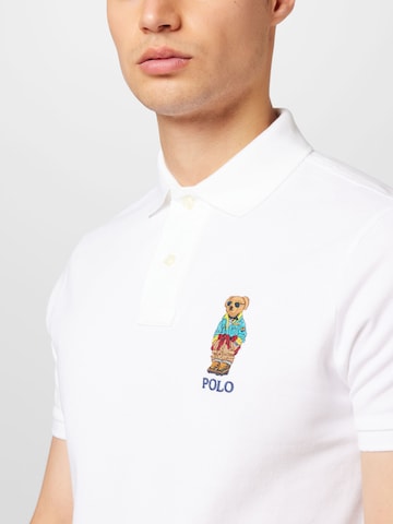 T-Shirt Polo Ralph Lauren en blanc