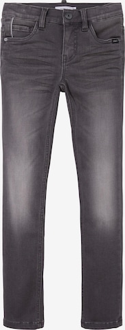 NAME IT Slimfit Jeans 'Theo' i grå: forside