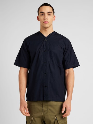 Coupe regular Chemise 'Erwin' NORSE PROJECTS en bleu : devant