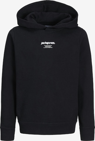 Sweat 'Tarmac Camo' Jack & Jones Junior en noir : devant