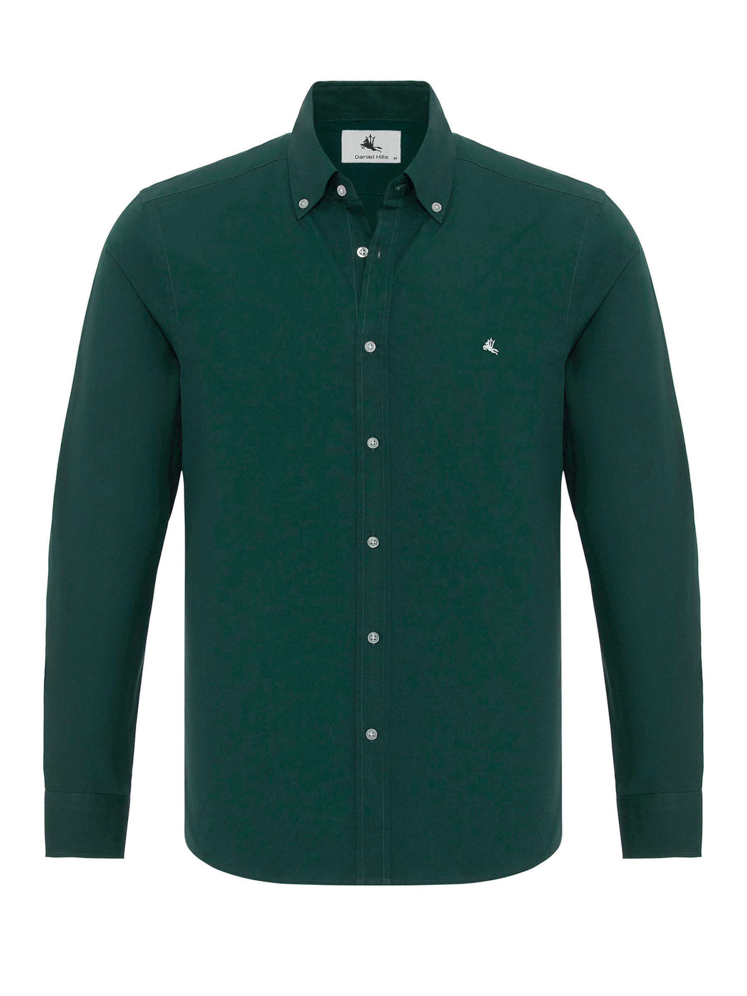 Daniel Hills - Camisa en verde: frente