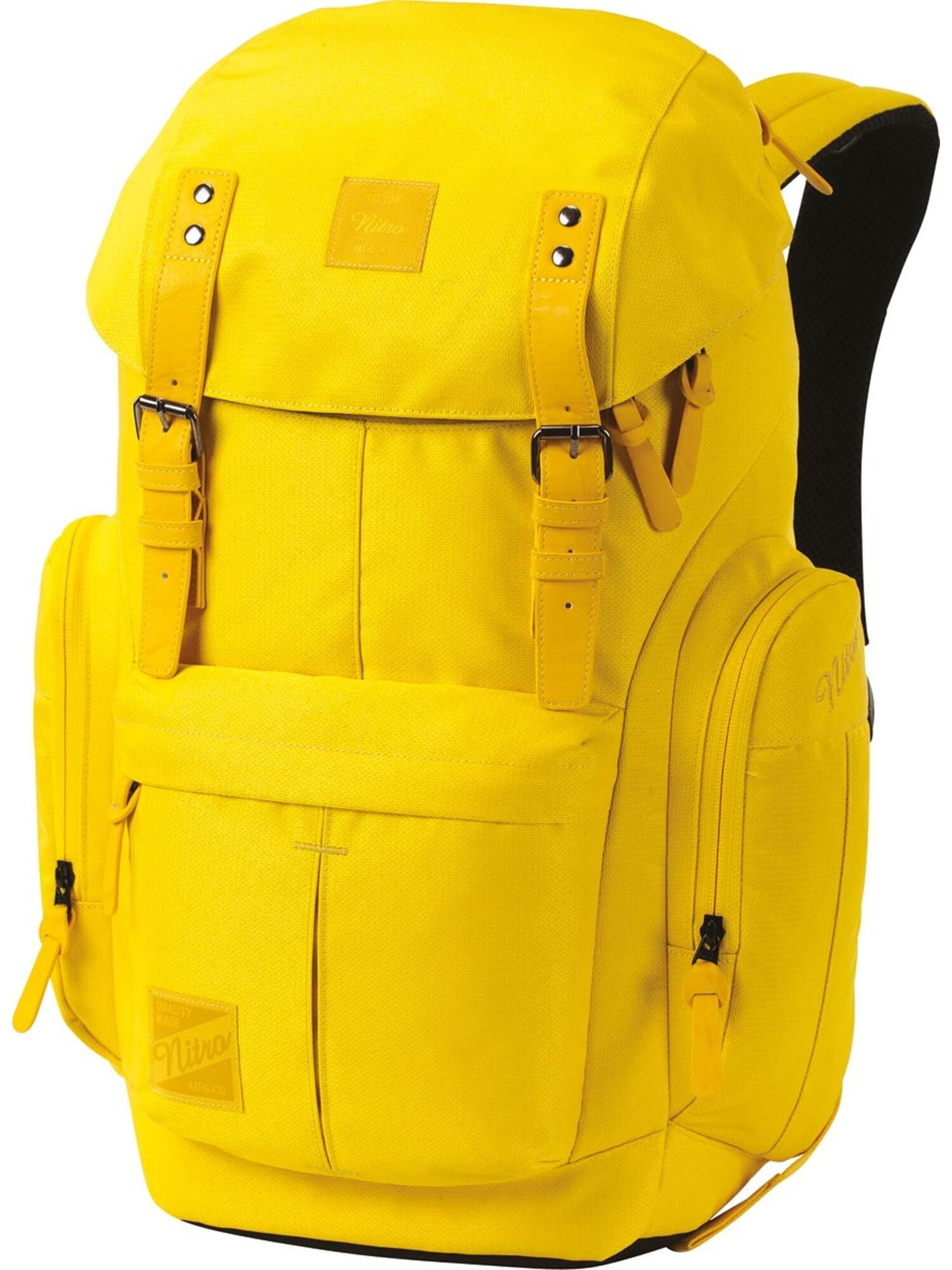 NITRO Rucksack DAYPACKER in Gelb: Vorderseite