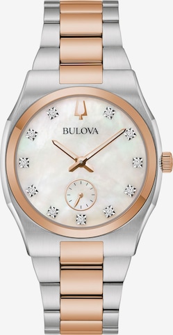 Bulova Analog Watch in Gold: front