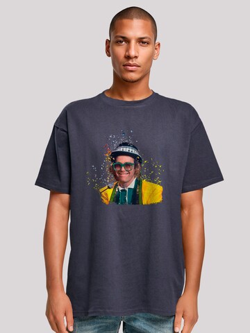 T-Shirt 'TV Times Elton John At The Piano 1977' F4NT4STIC en gris : devant