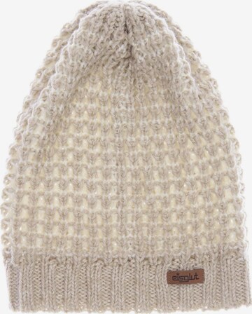 Eisglut Hat & Cap in One size in Beige: front