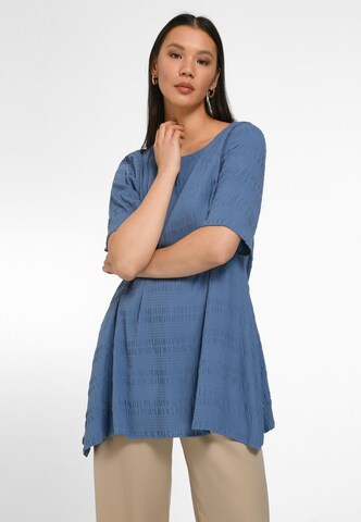 Anna Aura Blouse in Blue: front