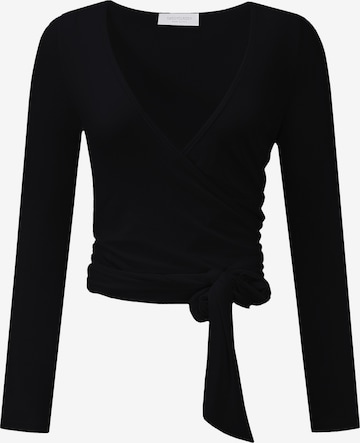 SASSYCLASSY Shirt in Zwart: voorkant