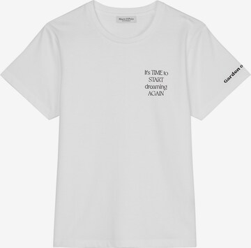 Marc O'Polo T-Shirt  (GOTS) in Weiß: predná strana