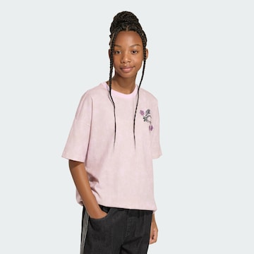 ADIDAS ORIGINALS Shirt 'Disney Villains' in Roze: voorkant
