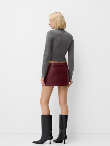 Pull-over Bershka en gris
