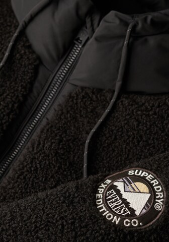 Superdry Winterjas 'Everest' in Zwart