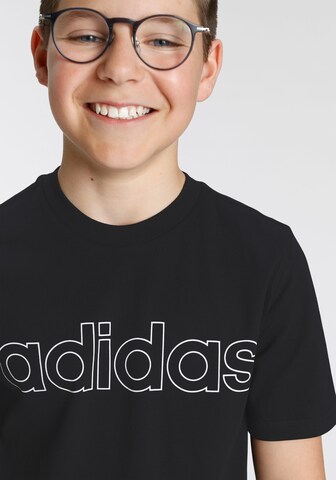 ADIDAS SPORTSWEAR Funkční tričko 'Essentials' – černá