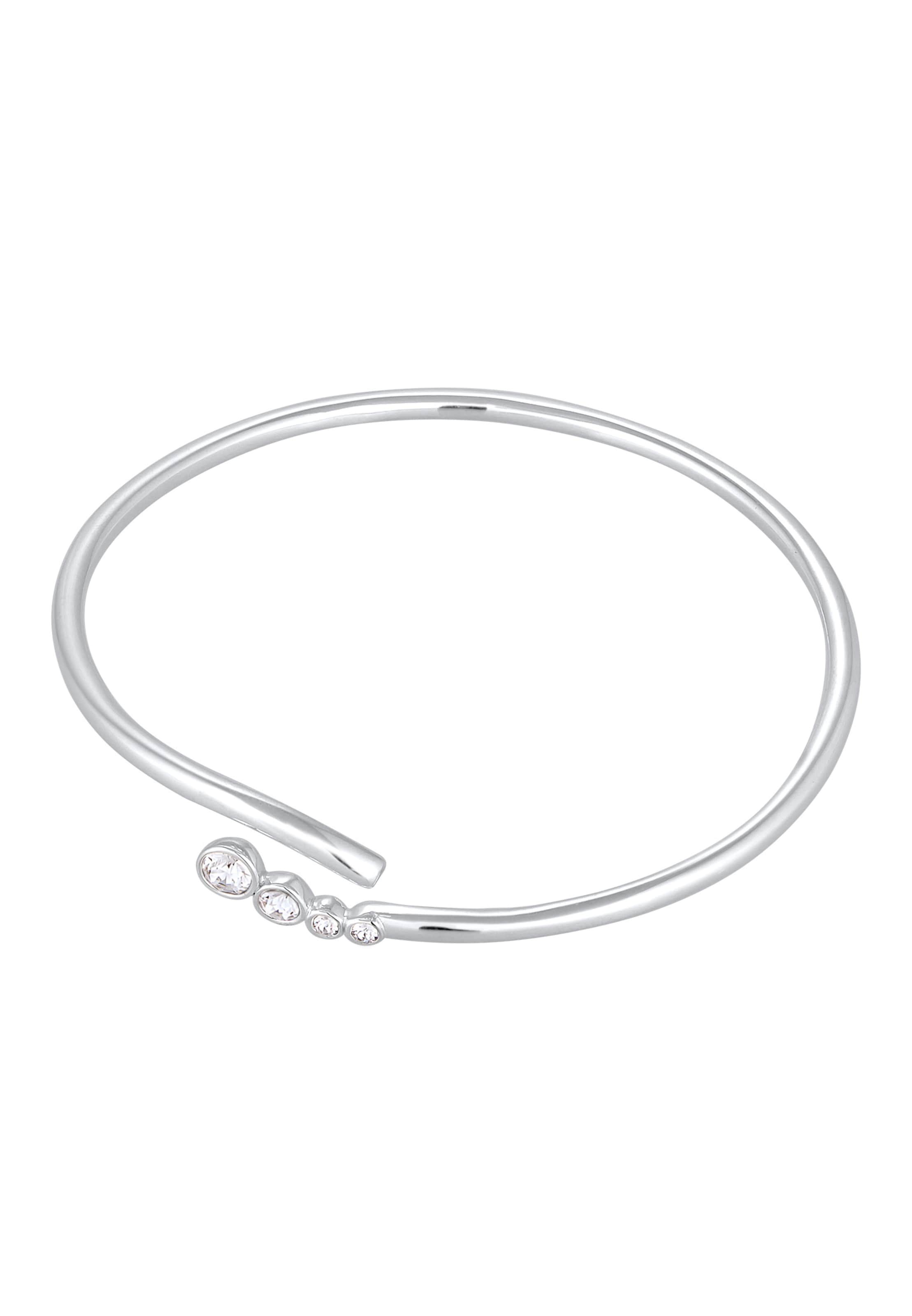 ELLI Armband in silber / transparent, Produktansicht